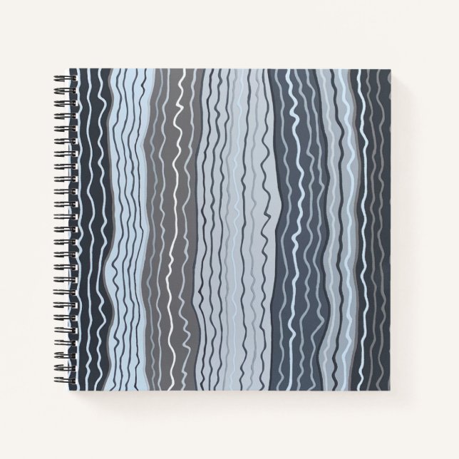 Modern Squiggles 5 Notebook (Front)