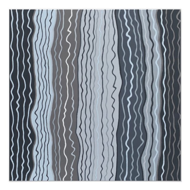 Modern Squiggles 5 Perfect Poster (Front)