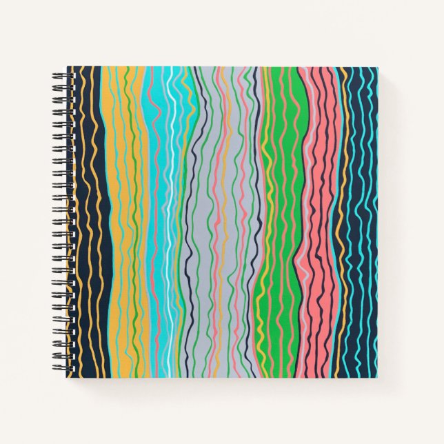 Modern Squiggles Notebook (Front)