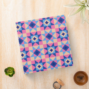 Modern Star Block Quilt Binder