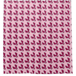 Modern Star Geometric - pink and burgundy