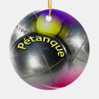 Modern steel balls Petanque design