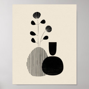 Modern Still Life – Minimalist Botanical Print