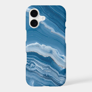 Modern Stone Dusty Blue Marble