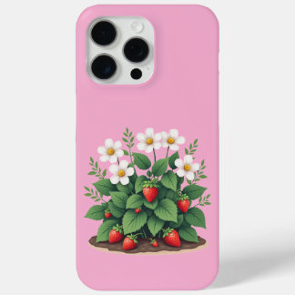 Modern Strawberry Plant iPhone/iPad Case