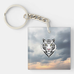 Modern Streetwear Graphic Design Keychain