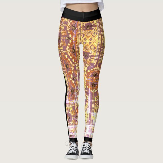 Modern Strip Geo-Tribal Legging