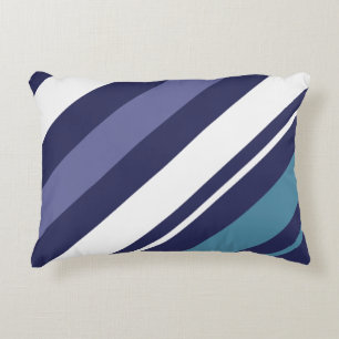 Modern Stripe Diagonal Accent Pillow