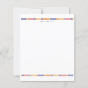 Modern Stripe Paper Sheet