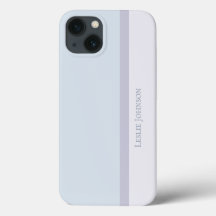 Modern Striped, Muted Blue & Purple Colour Block