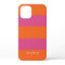 Modern Striped Pattern with custom name