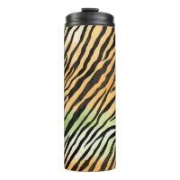 Modern Striped tiger skins Print big cats feline a