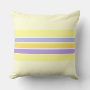 modern stripes art throw pillow