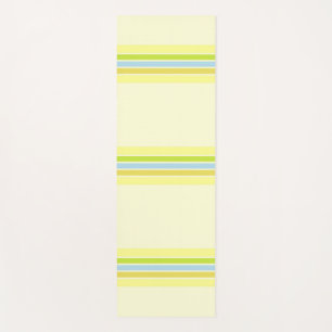 modern stripes art yoga mat