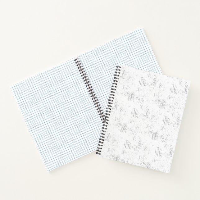 Modern Student Desk Aesthetic Design Notebook (Inside)