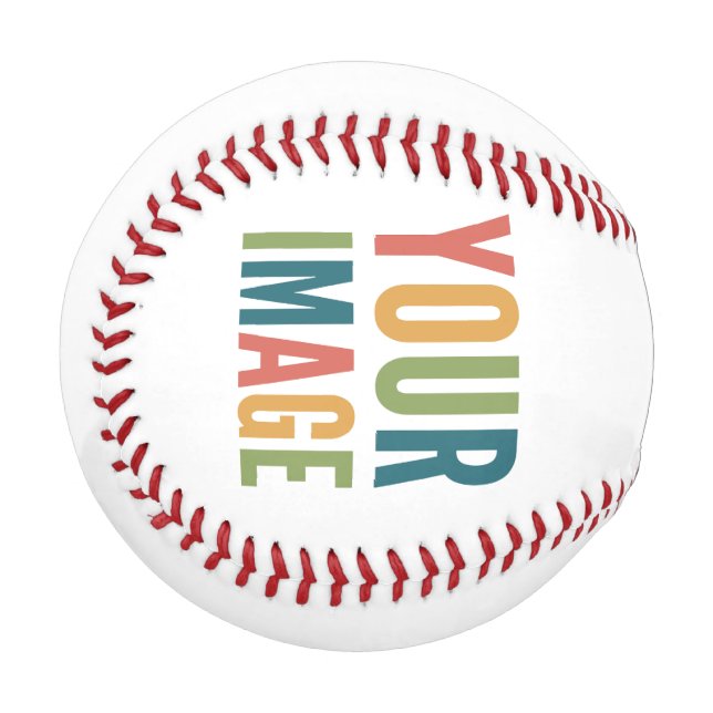 Modern Style Custom Image Baseball (Front Left)