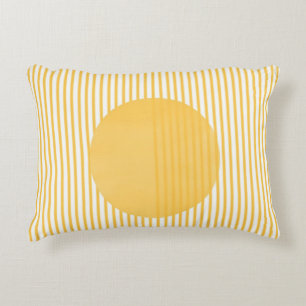 Modern style design art accent pillow
