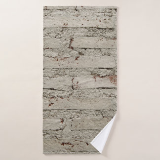 Modern style design decorative brick wall surface  bath towel