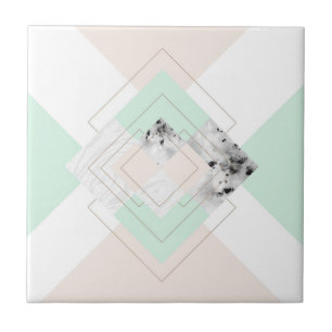 Modern Style Geometric Design Tile