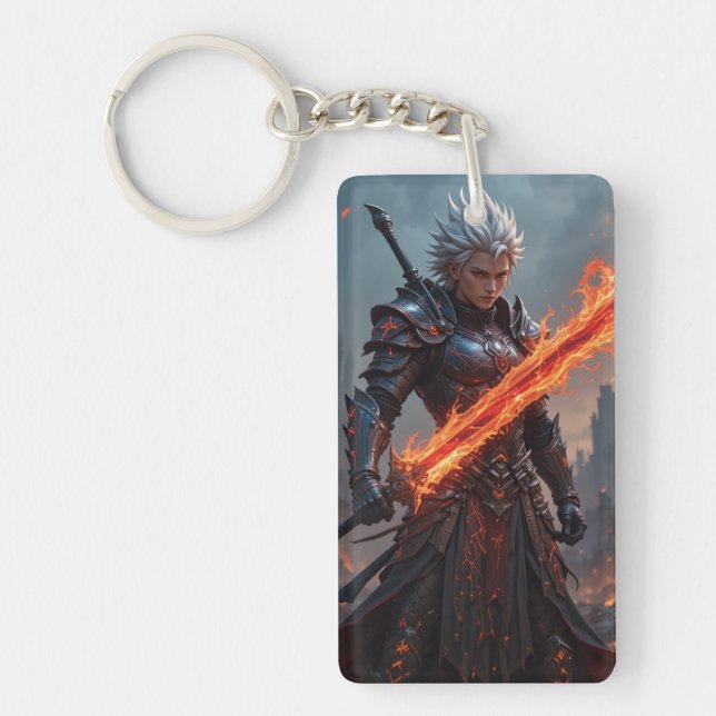 Modern Style Keychain (Front)
