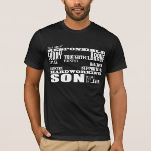 Modern Stylish Best & Greatest Sons Qualities T-Shirt