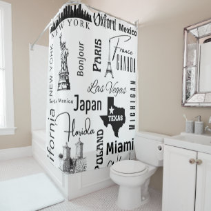  Modern stylish black and white Paris Texas France