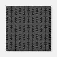 Modern & Stylish Black Hanging Triangles on Smoky
