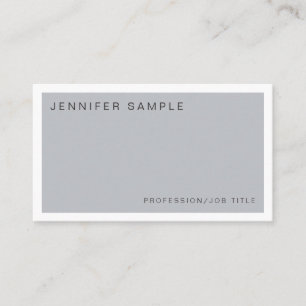 Modern Stylish Colors Trendy Design Glamour Business Card