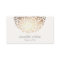 Modern Stylish Cosmetology Faux Gold Circles