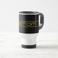 Modern Stylish Editable Gold Text & Line Stripes