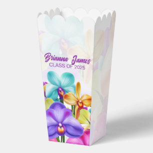 Modern Stylish Graduation Popcorn Party Favour Box