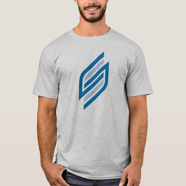 Modern Stylish Letter S monogram T-Shirt (Front)
