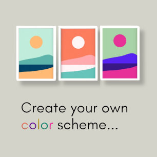Modern Stylish Minimalist Wall Art Print