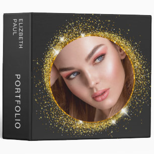 Modern Stylish Model Actor Name Photo Portfolio  Binder