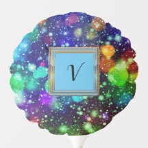 Modern Stylish Monogram Patterns Winter Party