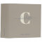 Modern Stylish Monogrammed Name Taupe Brown