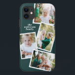 Modern stylish multi photo family electronic iPhone 11 case<br><div class="desc">Modern stylish multi photo family electronic phone case design. Ideal birthday,  Christmas,  mothers day or Fathers day design. Colours can be changed.</div>