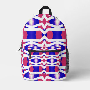 Modern stylish multiple colour classic design pr printed backpack