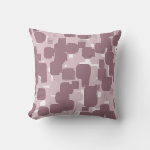 Modern Stylish Pink Abstract Pattern Outdoor Pillow