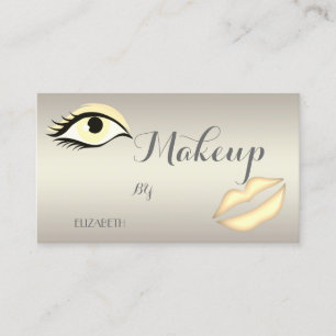 Modern Stylish Professional,Eye,Lips Business Card