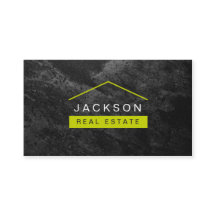 Modern Stylish Real Estate Business Card