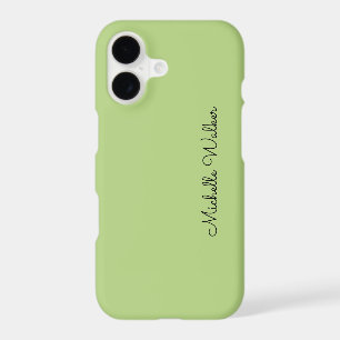 Modern Stylish Sage Green Preppy Classic