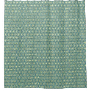 Modern Stylish Teal Blue Hexagon Pattern