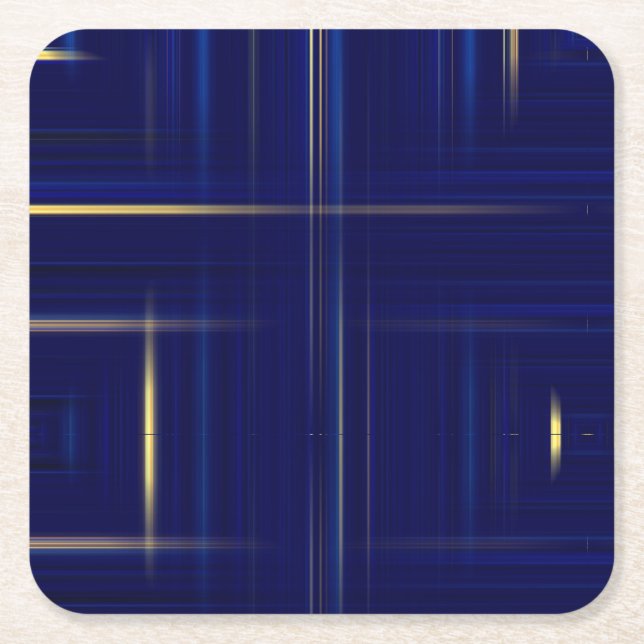 Modern Stylish Textured Structure Paper Coasters (Front)