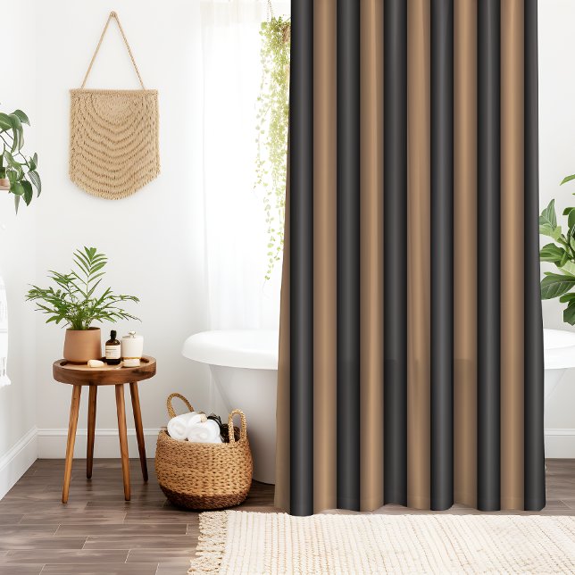 Modern Stylish Toasted Brown Stripes with Depth (Creator Uploaded)