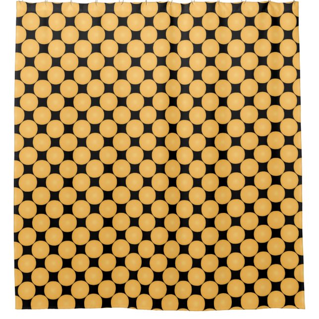 Modern Stylish Yellow Polka Dot (Front)