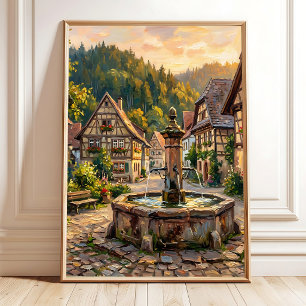 Modern Summer Canvas Print