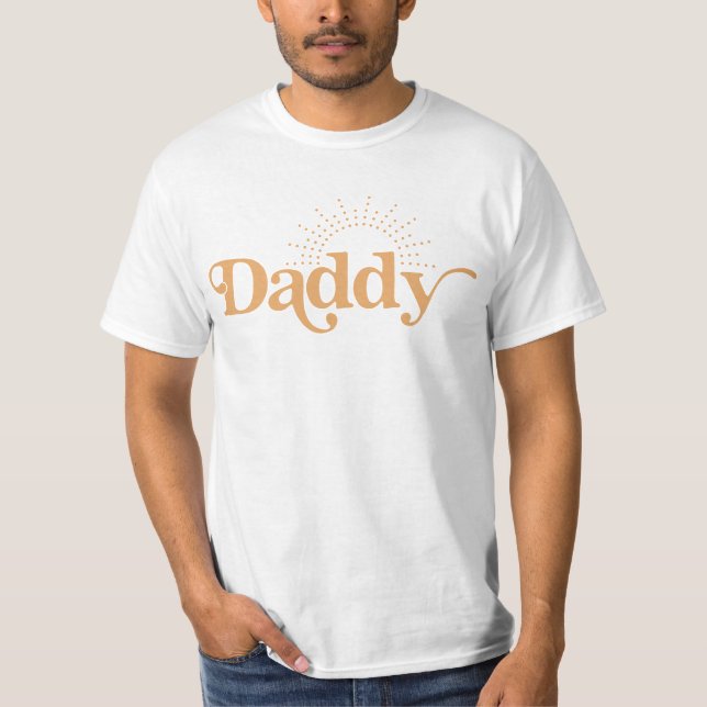 Modern Sun Boho Daddy T-Shirt (Front)