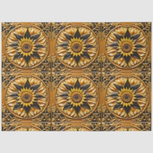 Modern Sunflowers Beautiful Collection Tissue Paper