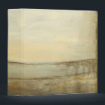 Modern Sunset Landscape Oil Painting Binder<br><div class="desc">A modern oil painting of a landscape by Jennifer Goldberger. Leaves creep in from the side while a beautiful sunset rests on the horizon. An amazing print that would make an amazing purchase!</div>